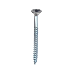 Securit Countersunk Zp Screws, Pack of 10 5x75mm
