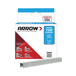 Arrow T50 Staples 8mm 5/16" Box 5000