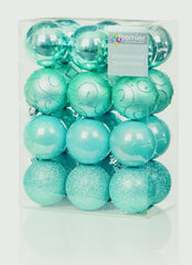 Premier 60mm Multi Finish Balls Pack 24 Ice Blue