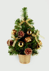 Premier Dressed Tree 30cm Gold