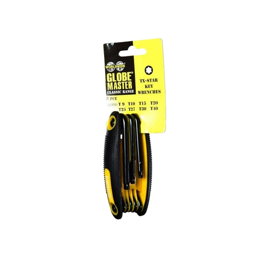 Globemaster Torx Tx StarÂ  Prof Scrwdriver T9,T10,T15,T20,T25,T27,T30,T40