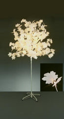 Premier White Maple Leaf Tree 400 Warm White LED 2.5m