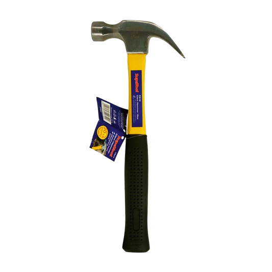 SupaTool Claw Hammer With Fibreglass Shaft 16oz