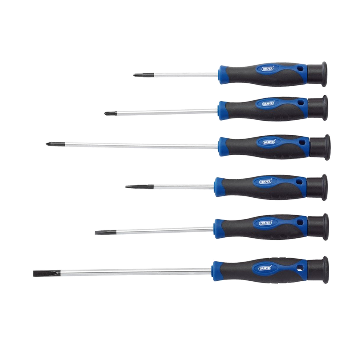 Draper Extra Long Precision Screwdriver Set 6 Piece