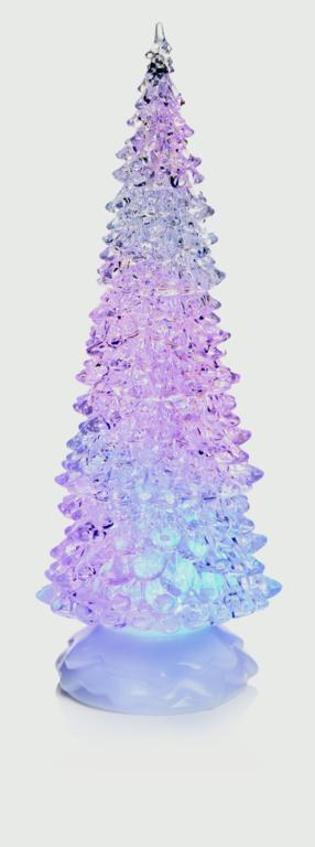 Premier Battery Operated Water Spinner Xmas Tree 32cm