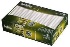 Bolsius Tapered Candles Box 100 White