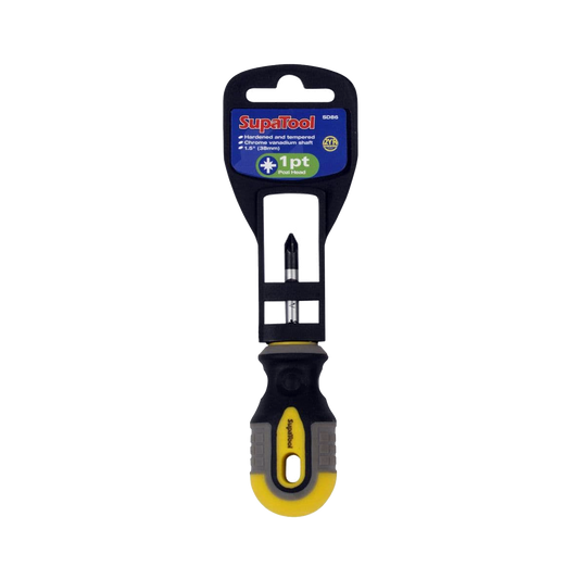 SupaTool Pozi Head Stubby Screwdriver 38mm x 1pt