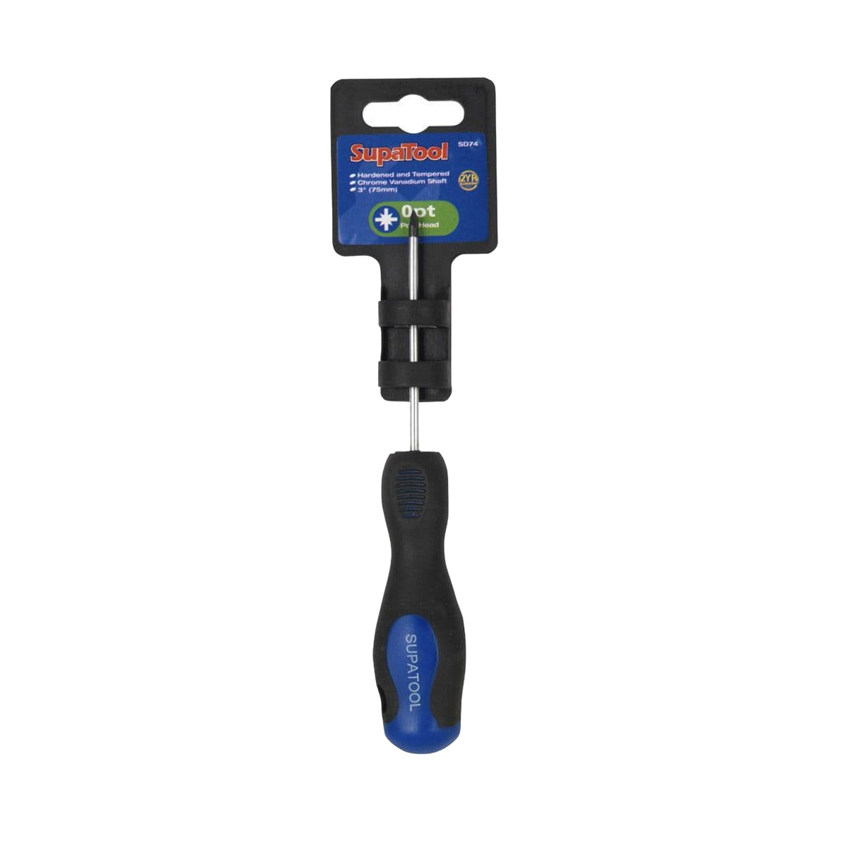 SupaTool Pozi Head Soft Grip Handle 75mm x No.1