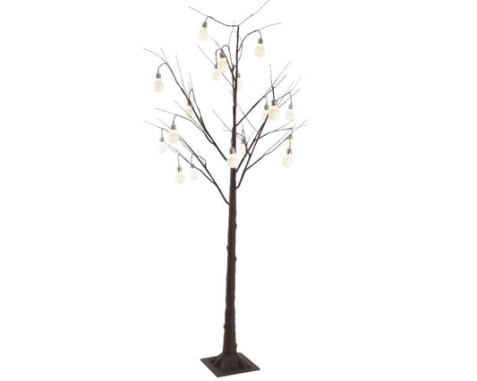 Kaemingk LED Tree Brown & Warm White 12 LED