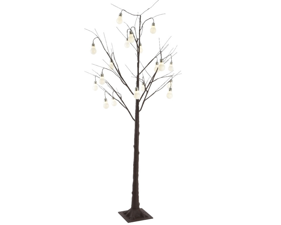 Kaemingk LED Tree Brown & Warm White 12 LED