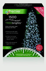 Premier 1500 LED Multi Action Treebrights With Timer White/Green