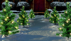 Premier LED Tree Path Lights 6 Piece 15 Warm White LEDs