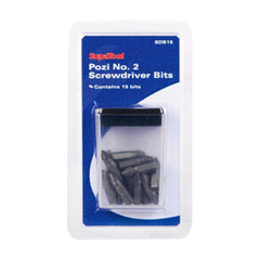 SupaTool Pozi No.3 Screwdriver Bits