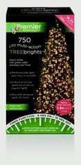 Premier 750 LED Multi Action Treebrights With Timer Warm White/Green Cable