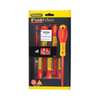 Stanley FatMax Parallel Pozi VDE Screwdriver Set 6 Piece