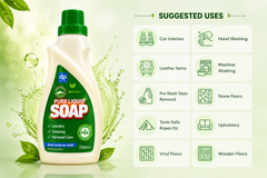 6x Dri-Pak Pure Liquid Soap Flakes 750ml Scent Free Laundry Household Cleaner