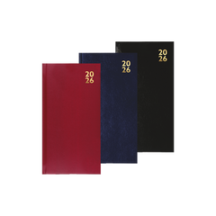 2026 Diary A4 A5 A6 Slim Day to Page Week to View Full Year Planner Hardback
