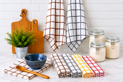 100% Cotton Terry Tea Towels Kitchen Dish Cloth Drying & Cleaning Cloth