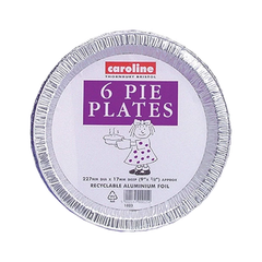 Caroline Family Pie Plate 10" Pack 3