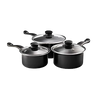 Pendeford First Choice Non-Stick Sauce Pan Set 3 Piece