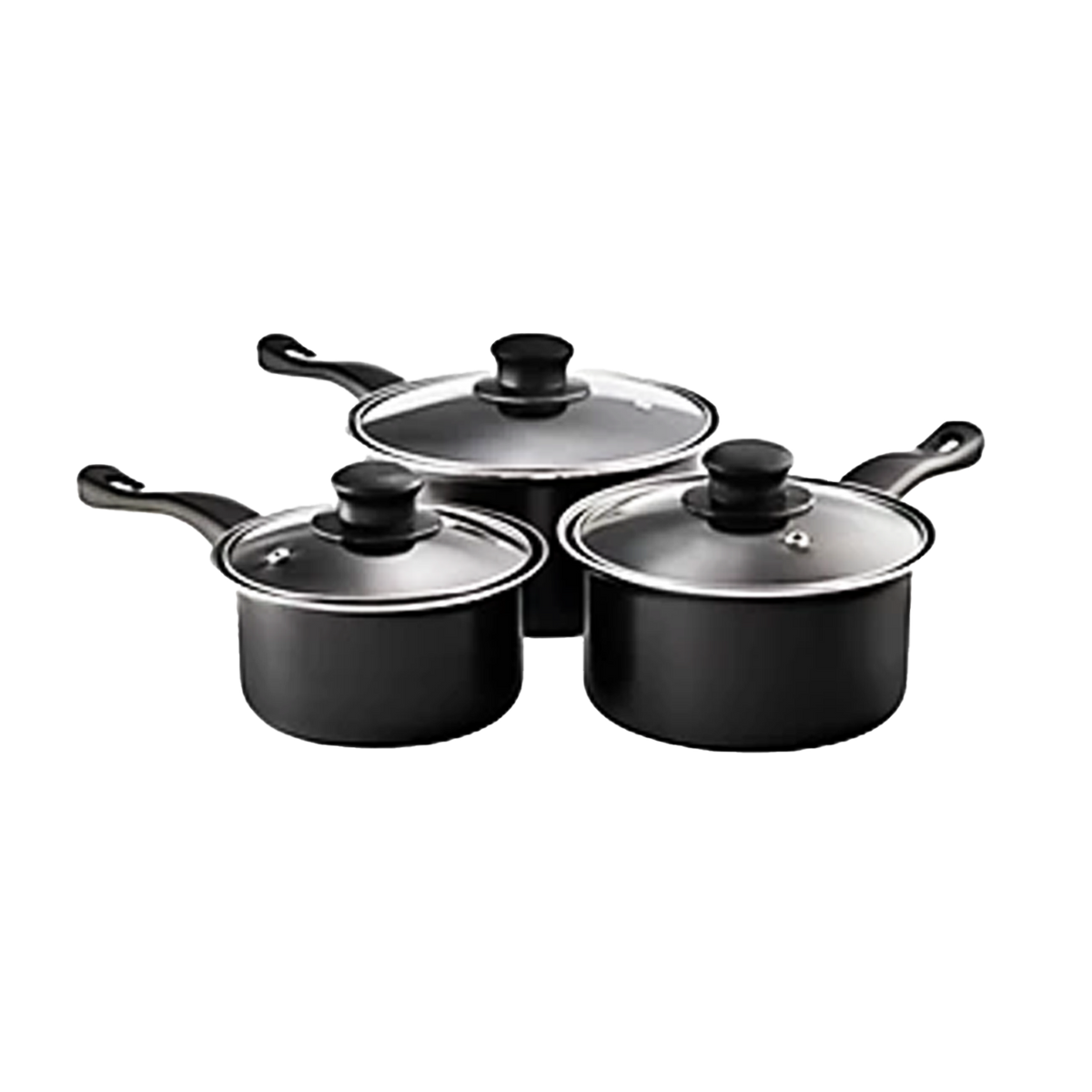 Pendeford First Choice Non-Stick Sauce Pan Set 3 Piece