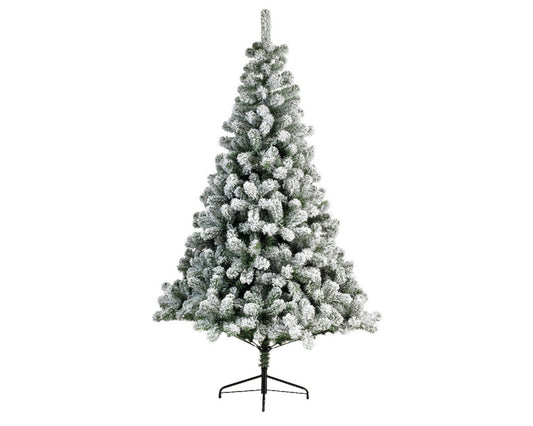 Kaemingk Snowy Imperial Hinged Pine Tree 120cm