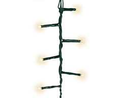 Lumineo 2000 LED Compact Twinkle Lights Warm White/Green