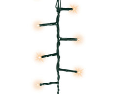 Lumineo 2000 LED Compact Twinkle Lights Warm White/Green