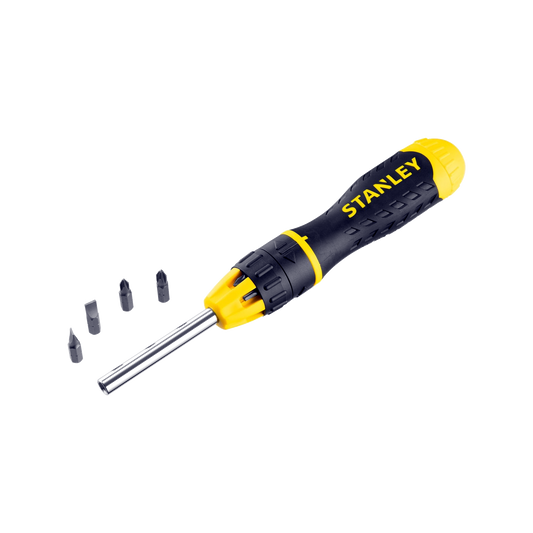 Stanley Multibit Ratchet Screwdriver + 10 Bits Number of Pieces 11