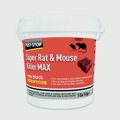 Pest-Stop Super Rat And Mouse Killer 15 x 10g