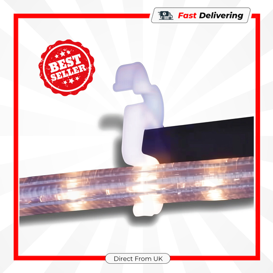 Premier Mini Gutter Hooks 36 Pack Outdoor Christmas Light Hanging Clips