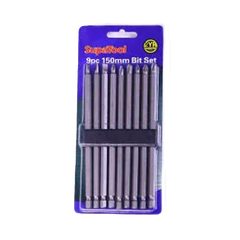 SupaTool Bit Set 150mm 9 Piece