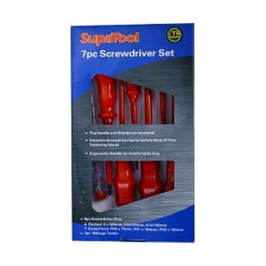 SupaTool Screwdriver Set 7 Piece