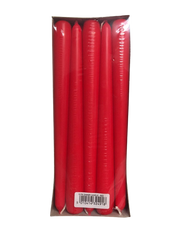 Price's Candles Dinner Candles Pack 10 Red