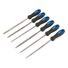 Draper 140mm Soft Grip Needle File 6 Piece