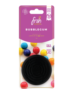 JRP Fresh Tin Air Freshener Carded Bubblegum