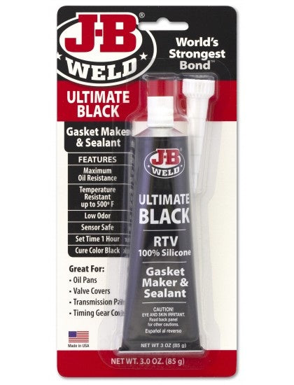 JB Weld Silicone 85g Ultimate Black