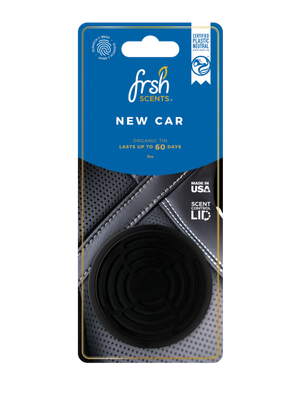 JRP Fresh Tin Air Freshener Carded New Car
