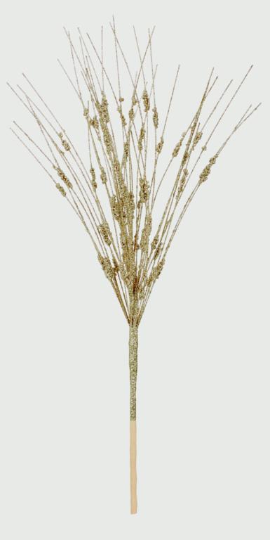 Premier Beaded Glitter Burst Spray Gold 43cm