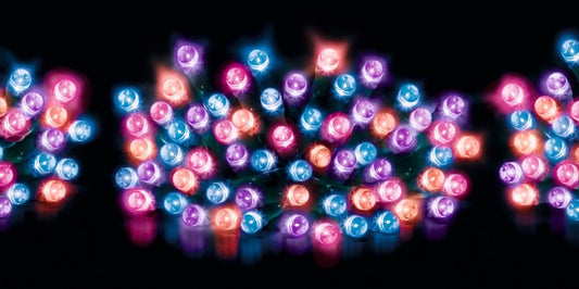 Premier 720 LED Multi Action Supabrights With Timer Rainbow