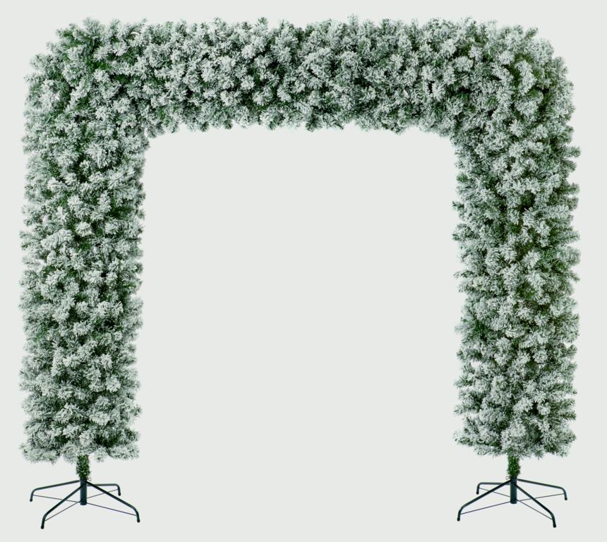 Premier Flocked Tree Arch 2.4m