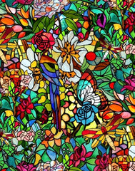 d-c-fix® Self Adhesive Window Film Tulia 45cm x 2m