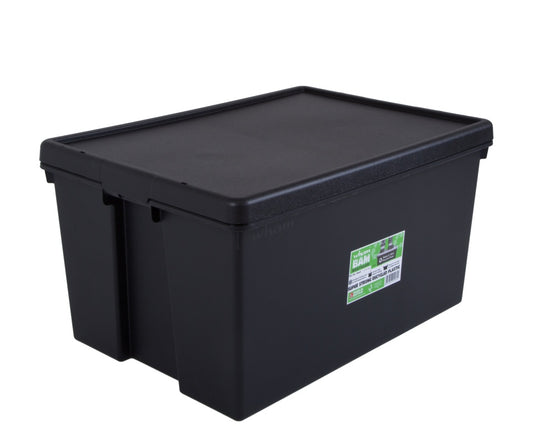 Wham 100% Upcycled Heavy Duty Box & Lid 96L