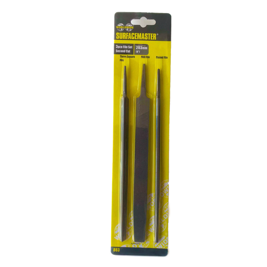 Surfacemaster File Set (3 Piece ) 203mm(8")