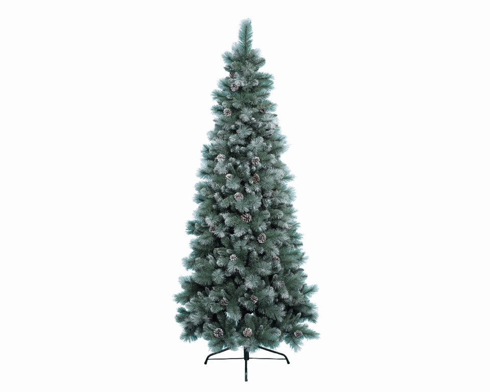 Kaemingk Green/White Frosted Norwich Pine 180cm