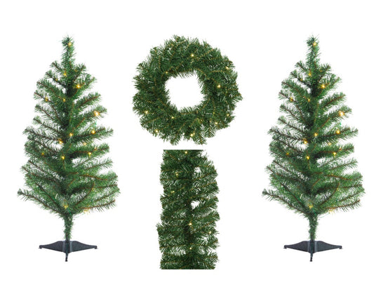 Kaemingk Rovinj Lit Decorations Set 4
