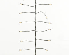 Kaemingk Micro LED Cluster Twinkle Lights 480 Cool White/Silver Cable