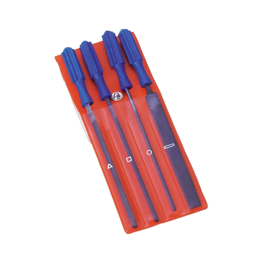 Draper Warding File Set 100mm 4 Piece