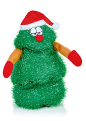 Premier Animated Singing Norbert Tree 28cm Battery Operated Christmas Decor