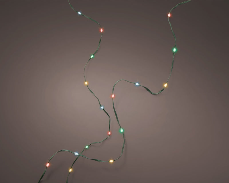 Lumineo 240 Micro LED Flex String Lights 1800cm Mulit Coloured